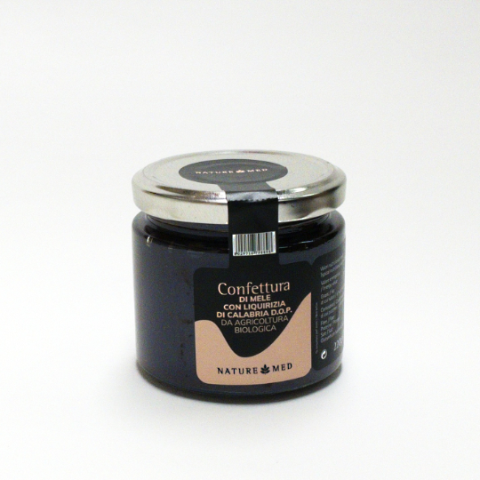 Chutney with liquorice and apple, good for cheese, meat and dressing,italian