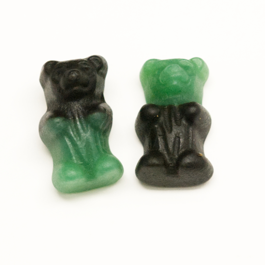 Minty liquorice bears, dutch