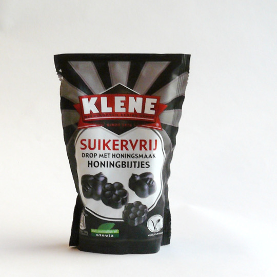 Bag honey liquorice with sweetener, dutch