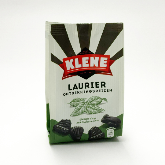 Bag firm liquorice with laurel, dutch