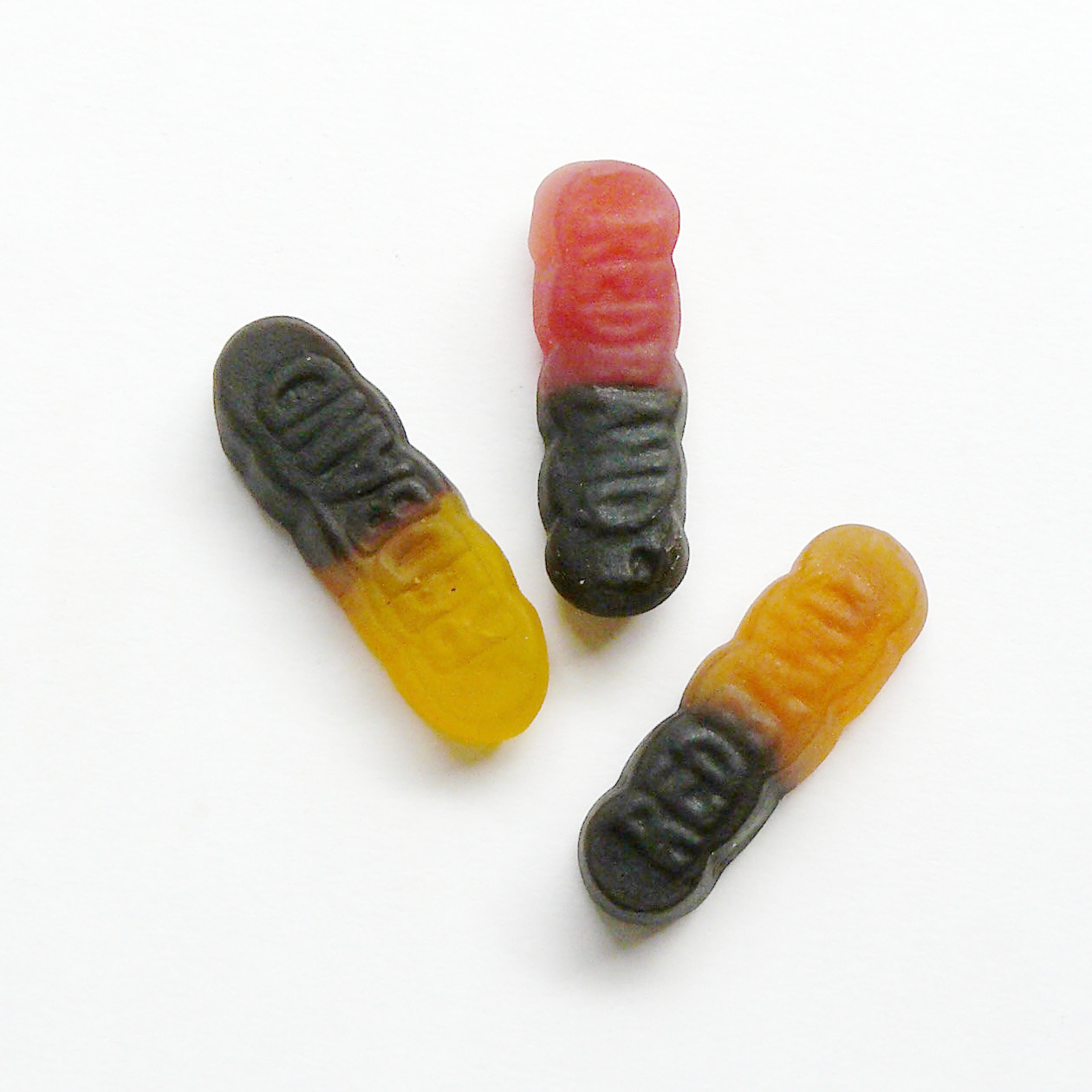 Aromatic half and half wine gum liquorice, dutch